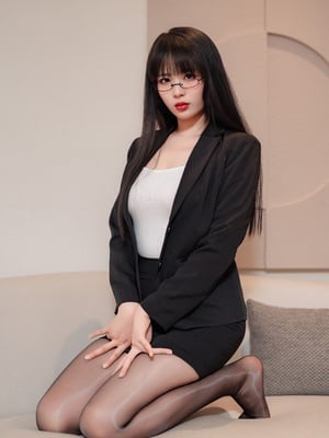 轩萧学姐 - 下班后ol__DSC8571