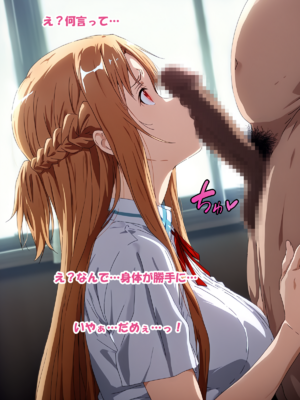 [零の旅人] 寝取られ堕ちるヒロイン SA〇 アスナ2 -学園編-[AI Generated]_025_SAO_2_024