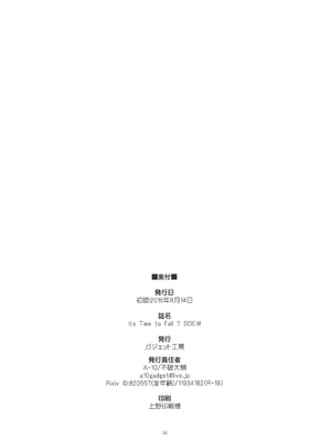 [ガジェット工房 (A-10)] Its Time to Fall？ SIDE：M 1-2 (魔法少女まどか☆マギカ)_34