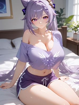 [ReverendGreatLove] 刻晴 (Genshin Impact) (Patreon) [AI Generated]_015_8