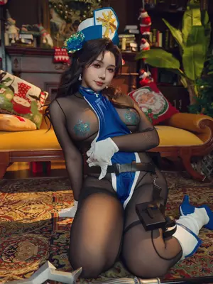 麻花酱 Nikke Maiden Ice Rose_20