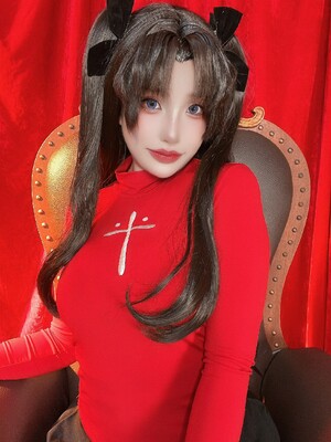 Puypuy プィプィ (Puypuychan) cosplay Rin Tohsaka - FateGrand Order_69
