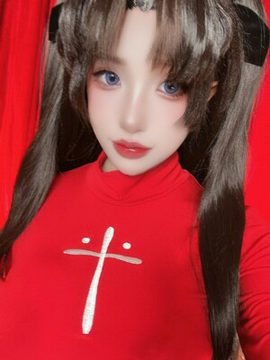 Puypuy プィプィ (Puypuychan) cosplay Rin Tohsaka - FateGrand Order_81
