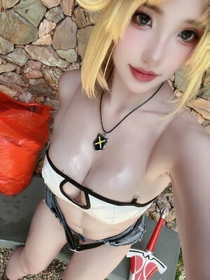 Puypuy プィプィ (Puypuychan) cosplay Mordred - FateGrand Order_156