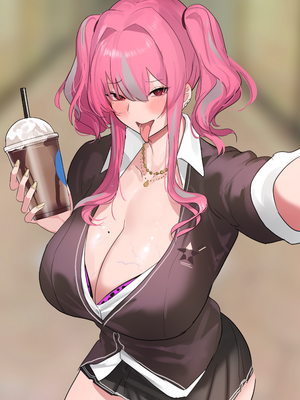 [鯵] 自撮りブレマートン (アズールレーン)_02