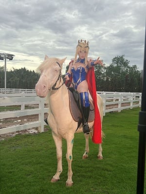 Puypuy プィプィ (Puypuychan) cosplay Artoria Lancer - FateGrand Order_155