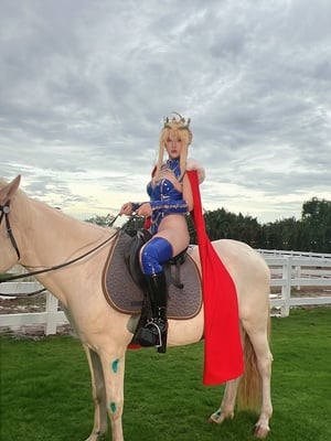 Puypuy プィプィ (Puypuychan) cosplay Artoria Lancer - FateGrand Order_153
