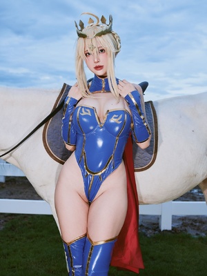 Puypuy プィプィ (Puypuychan) cosplay Artoria Lancer - FateGrand Order_035