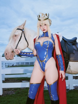 Puypuy プィプィ (Puypuychan) cosplay Artoria Lancer - FateGrand Order_030