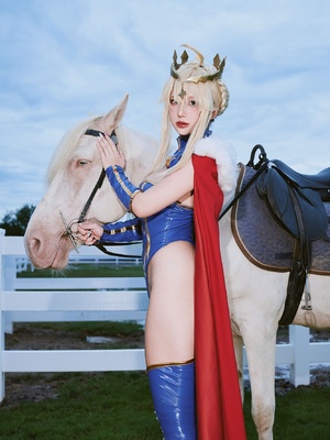 Puypuy プィプィ (Puypuychan) cosplay Artoria Lancer - FateGrand Order_022