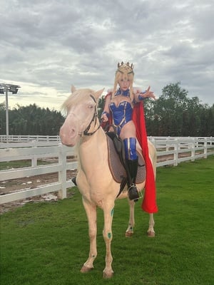 Puypuy プィプィ (Puypuychan) cosplay Artoria Lancer - FateGrand Order_157