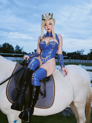 Puypuy プィプィ (Puypuychan) cosplay Artoria Lancer - FateGrand Order_047