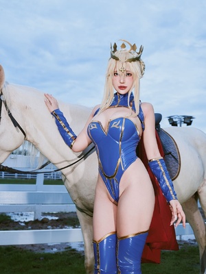 Puypuy プィプィ (Puypuychan) cosplay Artoria Lancer - FateGrand Order_036