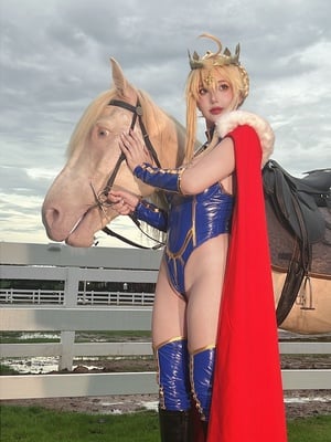 Puypuy プィプィ (Puypuychan) cosplay Artoria Lancer - FateGrand Order_169