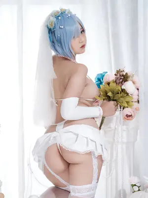 PuyPuyChan - Rem Wedding_12