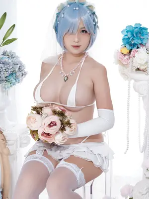 PuyPuyChan - Rem Wedding_10