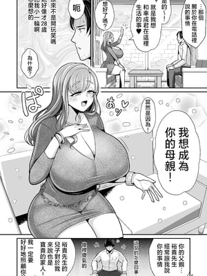 [新春山東省 (ぶかつ)] ゆるふわ巨乳の年下ママと愛されたかったおじさんの俺 [中国翻訳]_2024_huyukomi_006