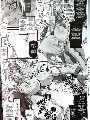 (C103) [トランジスタベイビィ (波多)] 銀兎神装アイリスVS牛怪人搾乳メス牛化洗脳編_09