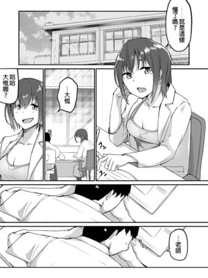 [鬼塚クリス] 生徒とナイショで純愛エッチしてたら同僚の教師にバレて寝取られる美人女性教師の話｜美女老師與學生密會純愛上壘後遭教師同事撞見而不得已跟他上床的故事 [中文] [無修正]_0009