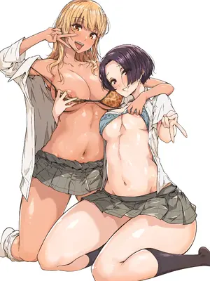 [惑星ノスタルジー (常磐緑)] 幼馴染の双子ギャルに乳首を開発された俺 [DL版]_02