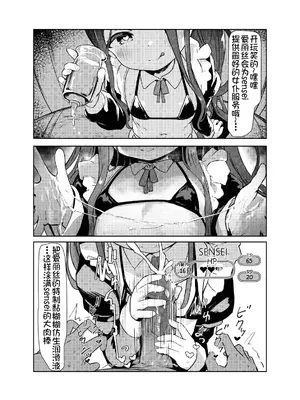 (C105) [星月夜(幼月月)] エロ・ティルズ・サガ・クロニクル ゲーム開発部のエロRPGゲーム大冒険 (Blue Archive) [中国翻訳]_24