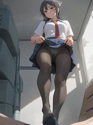 [Misaaki] 樱岛麻衣-制服足交 Sakurajima_Mai [AI Generated]_021
