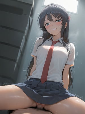 [Misaaki] 樱岛麻衣-制服足交 Sakurajima_Mai [AI Generated]_045