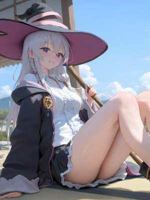 [Misaaki] 伊蕾娜-役偿女仆 Elaina [AI Generated]_003