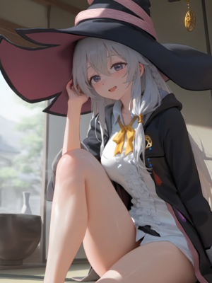 [Misaaki] 伊蕾娜-役偿女仆 Elaina [AI Generated]_004