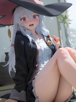 [Misaaki] 伊蕾娜-役偿女仆 Elaina [AI Generated]_007