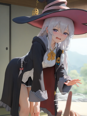[Misaaki] 伊蕾娜-役偿女仆 Elaina [AI Generated]_009