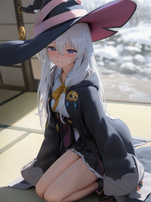 [Misaaki] 伊蕾娜-役偿女仆 Elaina [AI Generated]_010