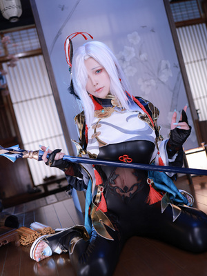 Aqua 水淼 - 申鹤_25