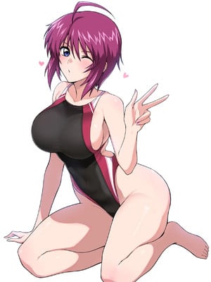 [はるこん] 彼ピッピが競泳水着性癖だった世界線のルナマリアさんスケベするの巻 (機動戦士ガンダムSEED DESTINY) [真不可视汉化组]_5