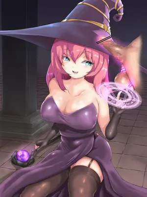[あいす] 生意気な新入り魔法使いさん♀に完敗して射精を封印される話 [不知何人漢化]_15