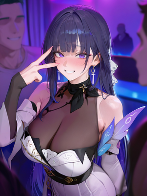 [Tommu] Raiden Mei in the Club (Patreon) [AI Generated]_Omake_17