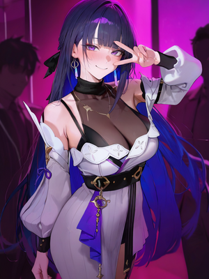 [Tommu] Raiden Mei in the Club (Patreon) [AI Generated]_Omake_18