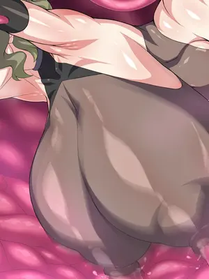 [びーちびっち (ハマチ)] 退魔触師ハチコ―使役触手の超乳苗床編― [DL版]_096