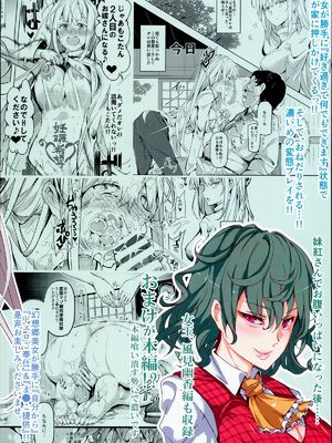[にゅう工房 (にゅう)]突然ガチデレLV99 +もこたん (東方Project)[中国翻訳][疏碼]_059
