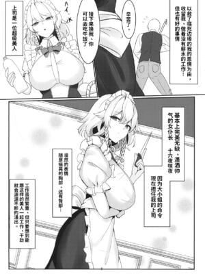 [渡辺SINKAI(月光包丁、冷女又)] 紅魔館式新人教育+十六夜咲夜-解放催眠- (東方Project) [中国翻訳]_037