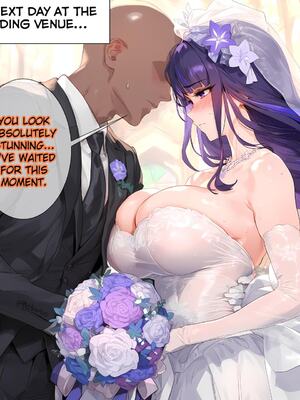 [Ecchi AI] Raiden Shogun x Wedding Dress (AI Generated)_00000003