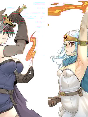 [DA HOOTCH (新堂エル、ShindoL)] 女ゆうしゃノ旅1-6 (ドラゴンクエストIII) [中国翻訳][疏碼]_C101