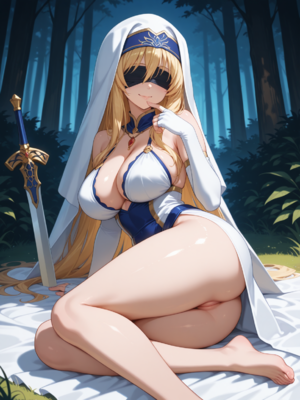 [UnrealBeautyAIMIX] Goblin Slayer - Sword Maiden (Patreon) [Ai Generated]_Sword.Maiden_01_004