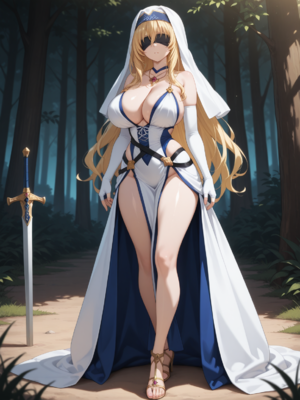 [UnrealBeautyAIMIX] Goblin Slayer - Sword Maiden (Patreon) [Ai Generated]_Sword.Maiden_01_002