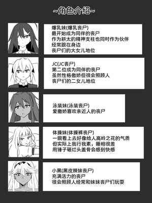 [サークル影武者 (影武者)] ゾンビハーレムライフ～抗体持ちの俺と爆乳ゾンビ～1-8 [中国翻訳][疏碼]_285