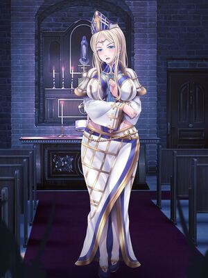 [MAG館 (v-mag)] 牝堕ち神官～種付けゴブリンに穢された聖職者～ [無修正]_008