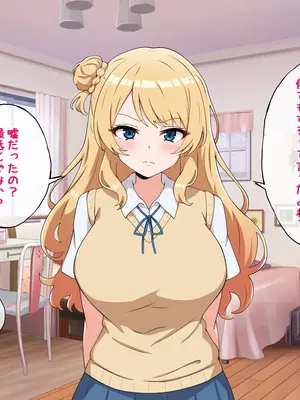 [radio tower (ラジオ先生)] うちのデカ乳○ちゃん、彼氏とヤる前にえっちの練習がしたいって言い出してきた_003