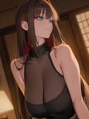 [Tommu]Aozaki Aoko New Years Party[AI Generated]_001_002