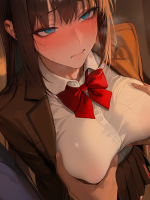 [Tommu]Aozaki Aoko New Years Party[AI Generated]_001_035