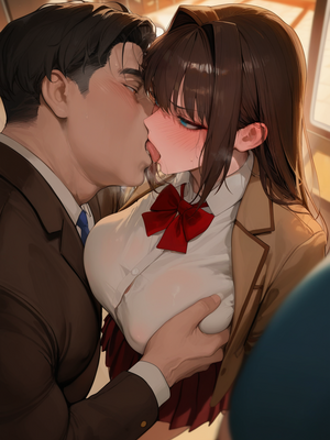 [Tommu]Aozaki Aoko New Years Party[AI Generated]_001_042